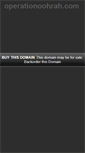 Mobile Screenshot of operationoohrah.com